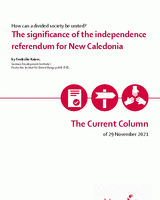 The significance of the independence referendum for New Caledonia