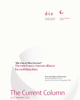 The new Franco-German alliance for multilateralism