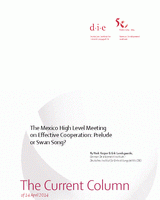 The Mexico High Level Meeting on Effective Cooperation: Prelude or Swan Song?