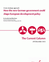 How the new German government could shape European development policy