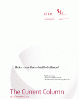 Ebola: more than a health challenge!