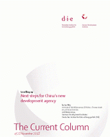 Next steps for China’s new development agency