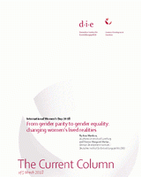 From gender parity to gender equality: changing women’s lived realities