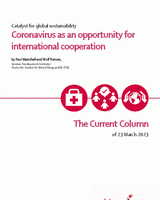 Coronavirus as an opportunity for international cooperation