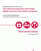 International Cooperation with Fragile MENA Countries in the COVID-19 Context