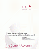 Parallel worlds – conflicting goals: how arms policy is infiltrating the 2030 Agenda