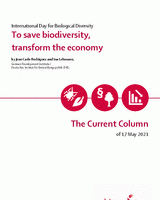 To save biodiversity, transform the economy