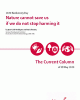 Nature cannot save us if we do not stop harming it