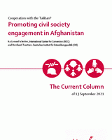 Promoting civil society engagement in Afghanistan