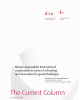 Mission impossible? International cooperation in science, technology and innovation for grand challenges