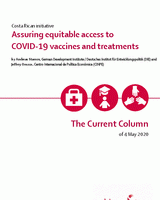 Assuring equitable access to COVID-19 vaccines and treatments