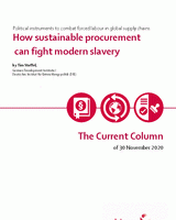 How sustainable procurement can fight modern slavery