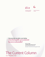 How does public procurement become sustainable?