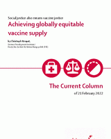 Achieving globally equitable vaccine supply