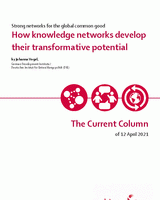 How knowledge networks develop their transformative potential