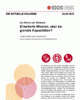 Erweiterte Mission, aber begrenzte Kapazitäten?