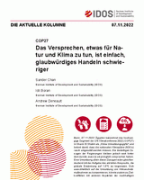 Das Versprechen, etwas für Natur und Klima zu tun, ist einfach, glaubwürdiges Handeln schwieriger