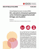 Ein Jahrzehnt chinesisch-pakistanischer Entwicklungspartnerschaft: Erfolge und Ausblick