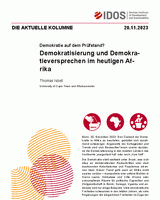 Demokratisierung und Demokratieversprechen im heutigen Afrika