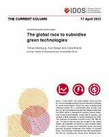 The global race to subsidise green technologies