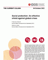Social protection: An effective shield against global crises