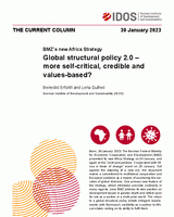 Global structural policy 2.0 – more self-critical, credible and values-based?