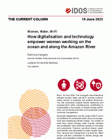 How digitalisation and technology empower women working on the ocean and along the Amazon River
