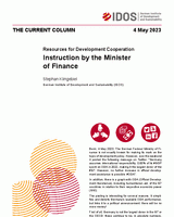 Instruction by the Minister of Finance