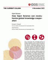 How Open Science can revolutionize global knowledge cooperation