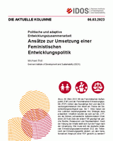 Ansätze zur Umsetzung einer Feministischen Entwicklungspolitik