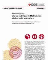Warum individuelle Maßnahmen alleine nicht ausreichen