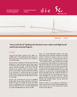 'Green and clean?' Hydropower between low-carbon and high social and environmental effects