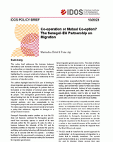 Co-operation or mutual co-option? The Senegal–EU partnership on migration