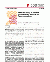 Health financing in times of multiple crises: analysis and recommendation