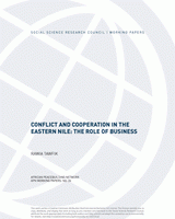 Conflict and cooperation in the Eastern Nile: the role of business
