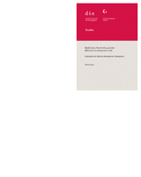 Middle East / North Africa and the Millennium Development Goals: implications for German development co-operation Middle East / North Africa and the Millennium Development Goals: implications for German development co-operation