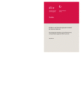 Die Reform der Entwicklungszusammenarbeit der Vereinten Nationen: eine Analyse des Verhaltens und der Positionierung wichtiger Staaten gegenüber Reformoptionen