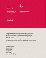 Corporate social responsibility (CSR) and black economic empowerment (BEE) in South Africa: a case study of German transnational corporations
