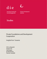 Private foundations and development cooperation: insights from Tanzania