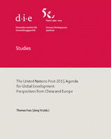 United Nations Post-2015 Agenda for global development: perspectives from China and Europe
