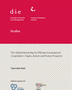 The global partnership for effective development cooperation: origins, actions and future prospects