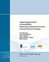 Supporting domestic accountability: exploring conceptual dimensions and operational challenges