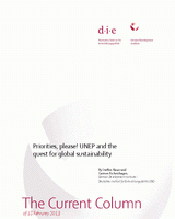 Priorities, please! UNEP and the quest for global sustainability