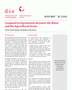 Cooperative agreements between the water and the agricultural sector