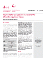 Payments for ecosystem services and the water-energy-food nexus
