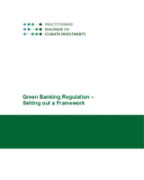 Green banking regulation: setting out a framework