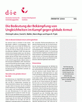 Die Bedeutung der Bekämpfung von Ungleichheiten im Kampf gegen globale Armut